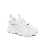 Baskets femme steve madden possession - e - blanc - 39 - semelle �paisse - couleurs monochromes