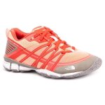 Baskets femme - the north face - litewave ampere - orange - synthtique - lacets - plat