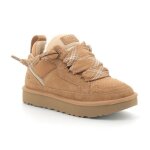 Basket pour femme ugg lowmel - marron - lacets - cuir