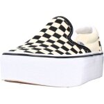 Basket femme - vans - 132179 beige - semelle gomme - vulcanis