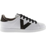 Basket femme victoria 1125244 blanc et noir - victoria - lacets - synthtique - adulte