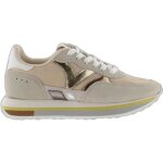 Baskets femme victoria 1154101 - beige - textile - lacets