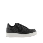 Baskets femme - victoria - madrid metal & glitter - noir - synthtique - lacets - confort exceptionnel ...