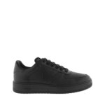 Baskets femme victoria tribu moda - noir - cuir - lacets plats - confort exceptionnel