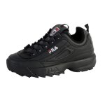 Basket - fila - disruptor cb low wmn - noir - lacets - compens� - synth�tique