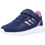 Basket fille - adidas - 125468 bleu - textile - lacets - semelle gomme
