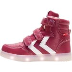 Baskets fille hummel stadil flash - rose - lacets - tige en textile  paillettes