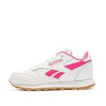 Baskets fille - reebok - classic leather - cuir - lacets - rose Baskets fille - reebok - classic leather - cuir - lacets - rose