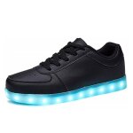 Basket - funmoon - haute qualit� chaussures lumineuses led - noir - mixte - synth�tique