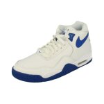 Baskets pour garon nike flight legacy - blanc - tige synthtique - lacets