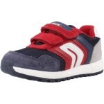 Baskets geox b alben boy bleu - enfant - lacets - gar�on
