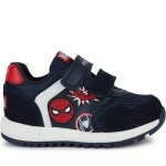 Baskets geox b453cb 022fu c0735 bleu garçon - lacets - enfant - synthétique Baskets geox b453cb 022fu c0735 bleu garçon - lacets - enfant - synthétique