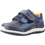 Baskets geox heira boy - gar�on - bleu - lacets