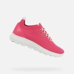 Basket geox spherica - geox - sneakers femme - ultra lgres - semelle compense - tige en maille