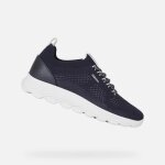 Basket - geox - spherica - noir - semelle compense - tige en maille - amortissante