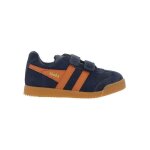 Baskets - gola - harrier strap - enfant - homme - cuir - scratch