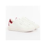 Basket guess femme vibo blanc polyurethane