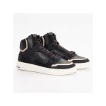 Basket guess homme classic noir cuir