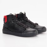 Basket guess homme sneaker red classic noir cuir - authentique chaussure guess homme
