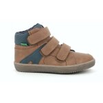 Baskets hautes - kickers - lohan - marron - enfant - garon