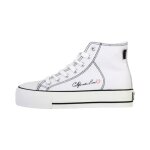 Basket montante � lacets le temps des cerises dream - blanc