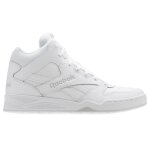 Baskets homme / adulte - reebok - royal blanc - cuir - lacets - plat