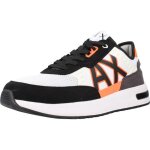 Basket homme - armani exchange - 110741 blanc - textile - lacets - semelle gomme