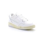 Baskets homme - le coq sportif - lcs t1000 blanc - cuir - lacets plats - insert tpu