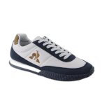 Baskets homme le coq sportif veloce ripstop - ombre blue - taille 46 - fermeture lacets - talon plat