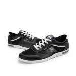Baskets hommes funmoon - chaussures de skate ete - dessus en polyester - noir