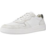 Basket homme - geox - 134216 blanc - semelle int. micro gome - doublure textile - semelle amovible