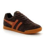 Baskets homme - gola - harrier - daim - nubuck - lacets - marron Baskets homme - gola - harrier - daim - nubuck - lacets - marron