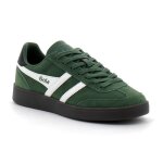 Baskets pour hommes gola viper vert - daim - nubuck - lacets - plat