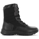 Baskets homme - magnum interceptor - pl - 1082 - black - cuir et nylon - lacets - noir