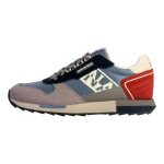 Basket cuir napapijri virtus - blue / taupe