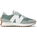 Basket homme new balance 327 - ms327ms - vert - lacets - cuir