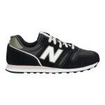 Baskets homme - new balance - ml373 noir - talon plat - fermeture � lacets - cuir et synth�tique