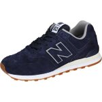 Baskets homme new balance ml574 pigsuede pack bleu foncé - 41. 5 eu - cuir - lacets Baskets homme new balance ml574 pigsuede pack bleu foncé - 41. 5 eu - cuir - lacets