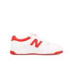 Baskets pour homme - new balance - peau - lacets - ltr - blanco / rojo