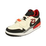 Baskets homme nike air jordan legacy 312 low en cuir noir - lacets