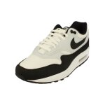 Baskets homme nike air max 1 - blanc - lacets - dessus synthtique