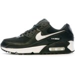 Baskets homme nike air max 90 - noires / blanches - chaussures basses - semelle crante - talon renforc ...
