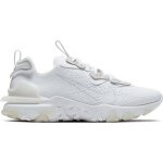 Baskets homme nike react vision blanc - cuir - lacets - plat