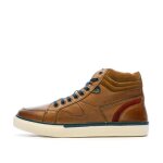 Baskets homme redskins complex - marron - chaussures montantes - fermeture  lacets