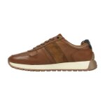 Basket basse cuir redskins hertel - cognac