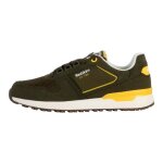 Basket � lacets redskins brams - kaki - jaune