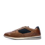 Baskets homme redskins linas - marron - tige synthtique - fermeture par lacets