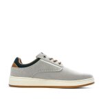 Baskets homme - redskins pachira 2 - gris - tige textile et synthtique - fermeture lacets