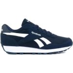 Baskets homme reebok rewind run bleu - canvas - lacets - plat