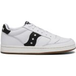 Baskets homme - saucony - jazz court - blanc / noir - lacets - textile - semelle en caoutchouc